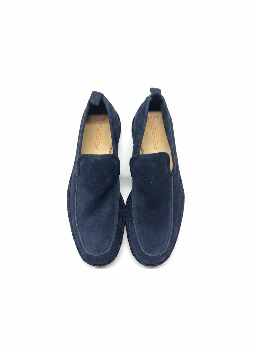 Myama Men Suede navy | Bildmaterial bereitgestellt von SHOES.PLEASE.