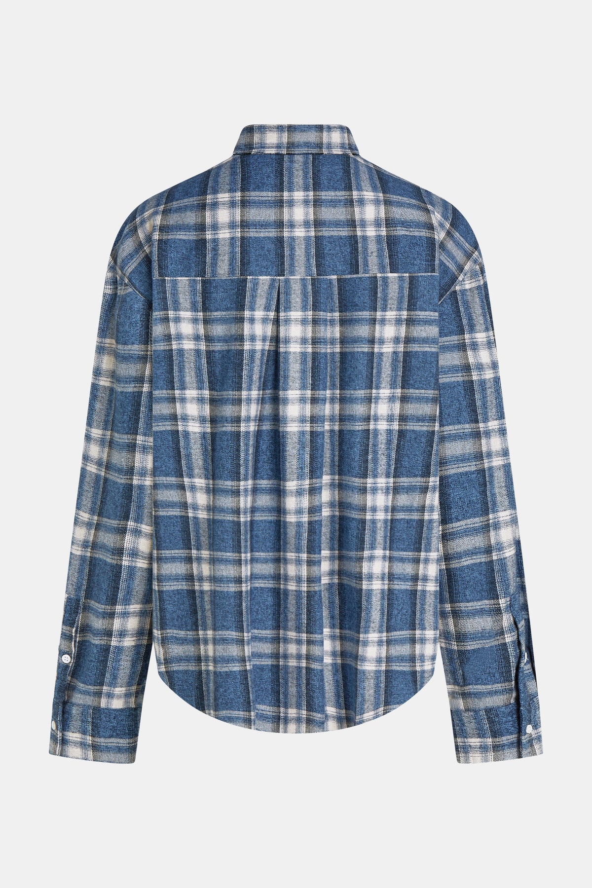 Blouse W26C421-54c blue check | Bildmaterial bereitgestellt von SHOES.PLEASE.