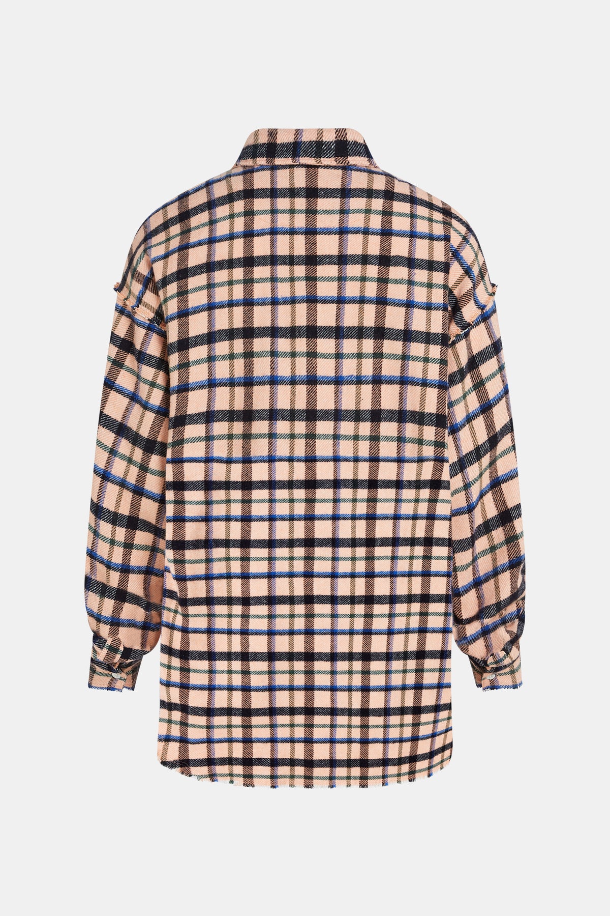 Blouse orange check | Bildmaterial bereitgestellt von SHOES.PLEASE.