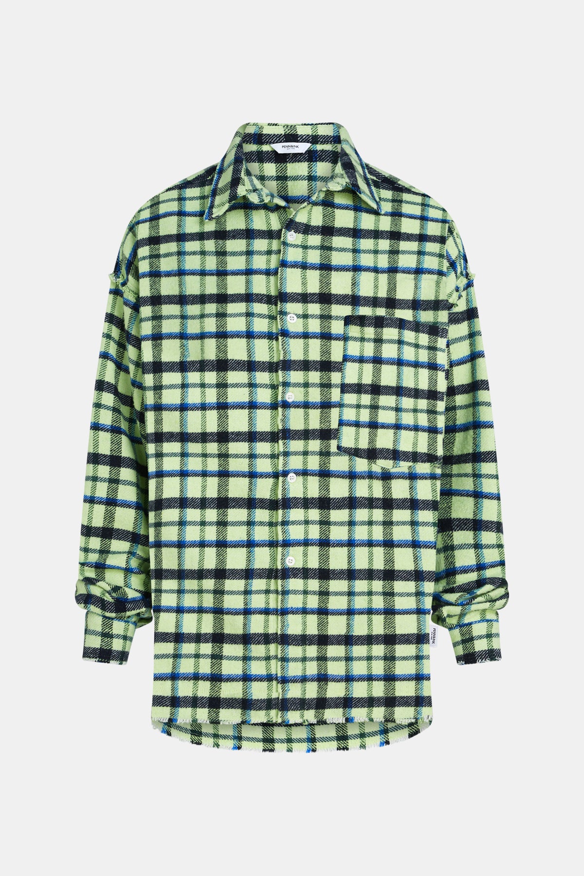 Blouse green check | Bildmaterial bereitgestellt von SHOES.PLEASE.