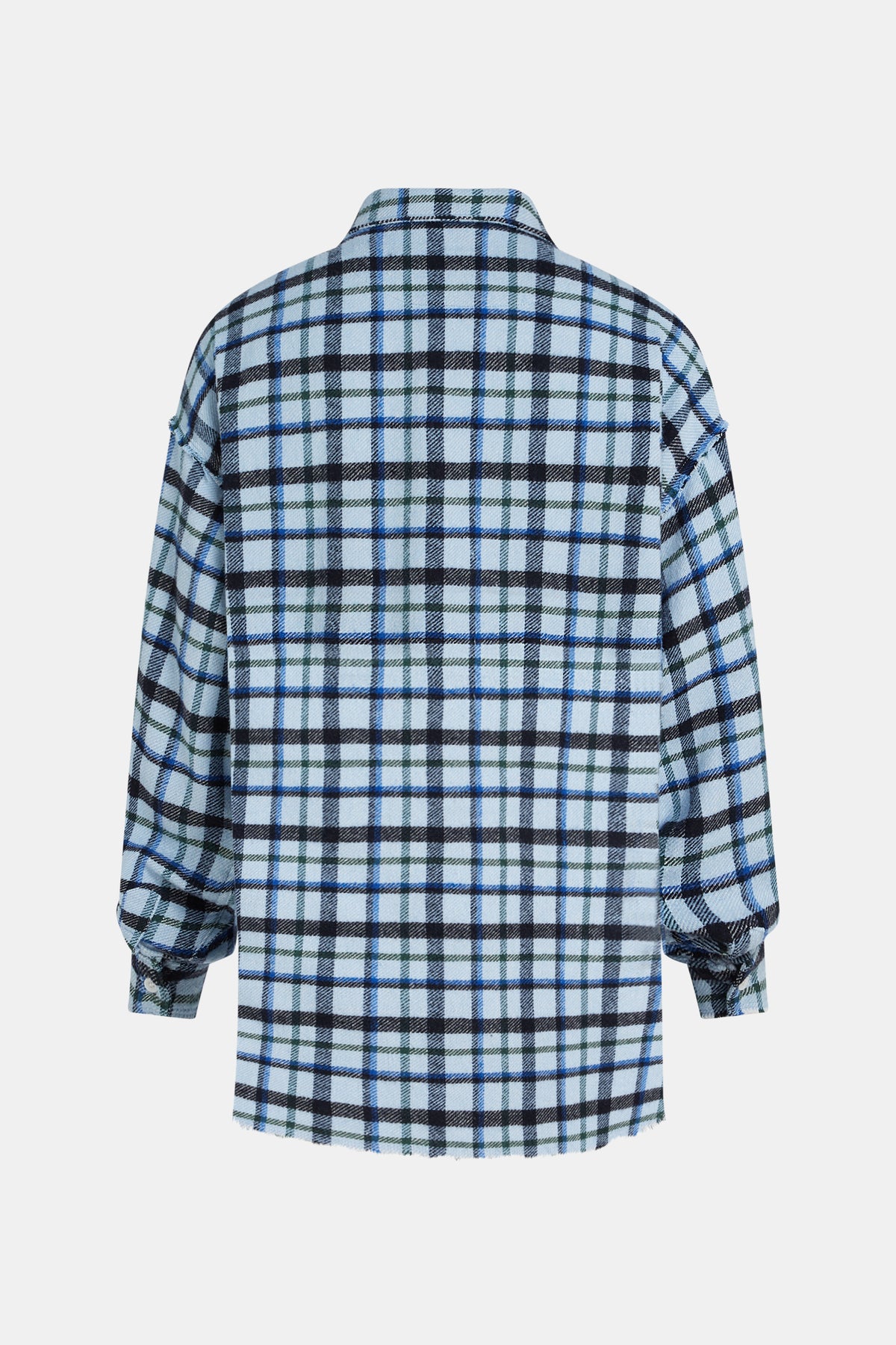 Blouse blue check | Bildmaterial bereitgestellt von SHOES.PLEASE.