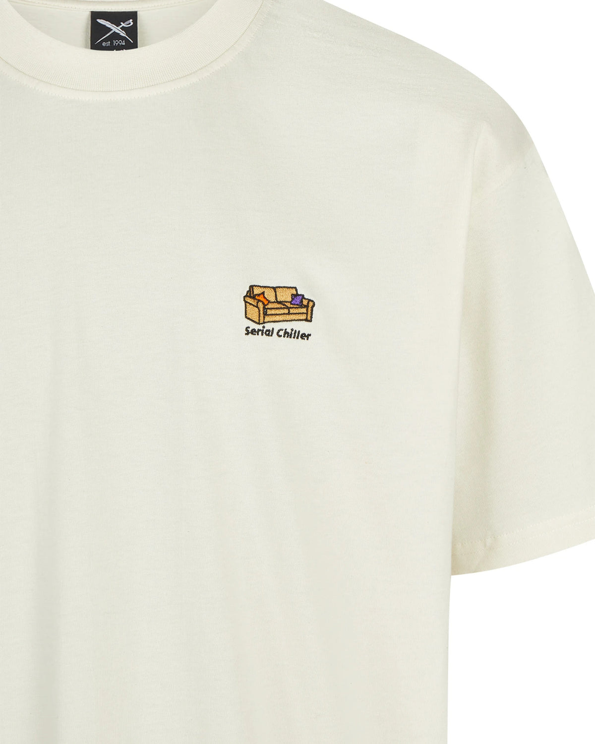 Serial Chiller T-Shirt undyed | Bildmaterial bereitgestellt von SHOES.PLEASE.
