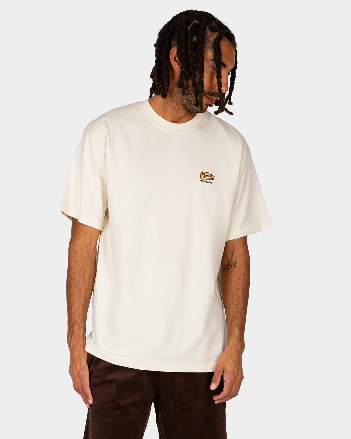 Serial Chiller T-Shirt undyed | Bildmaterial bereitgestellt von SHOES.PLEASE.