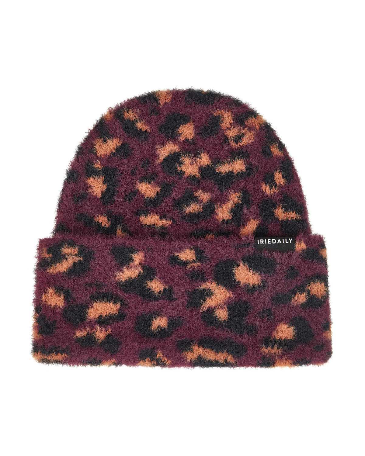 Fuzzy Feather Beanie leo brown | Bildmaterial bereitgestellt von SHOES.PLEASE.