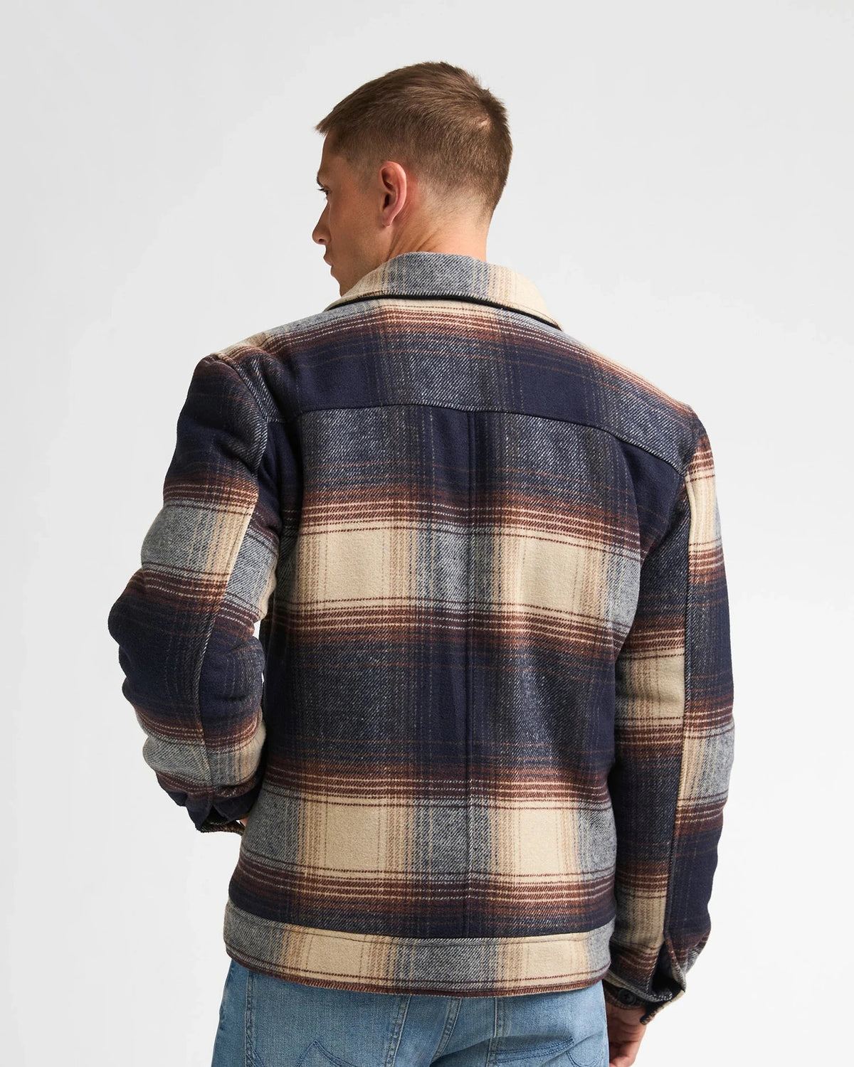 Men Jacket Wool royal navy | Bildmaterial bereitgestellt von SHOES.PLEASE.