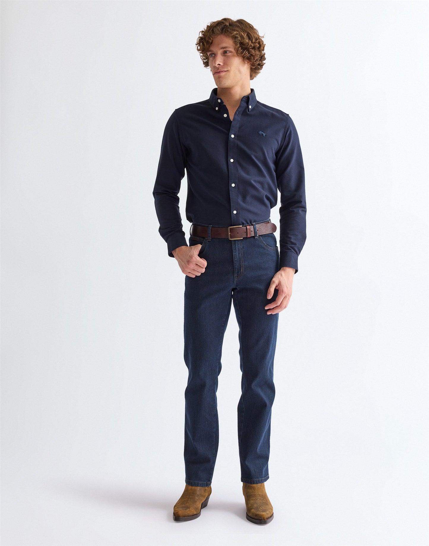 TEXAS STRETCH blue black | Bildmaterial bereitgestellt von SHOES.PLEASE.