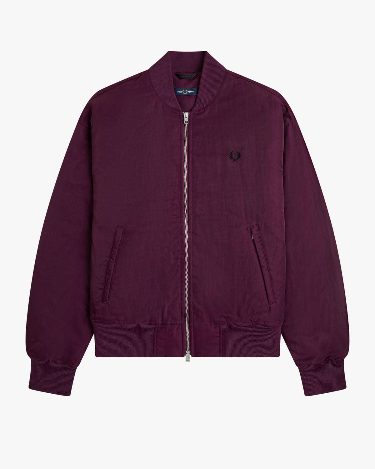 QUILTED TENNIS BOMBER JACKET plum | Bildmaterial bereitgestellt von SHOES.PLEASE.