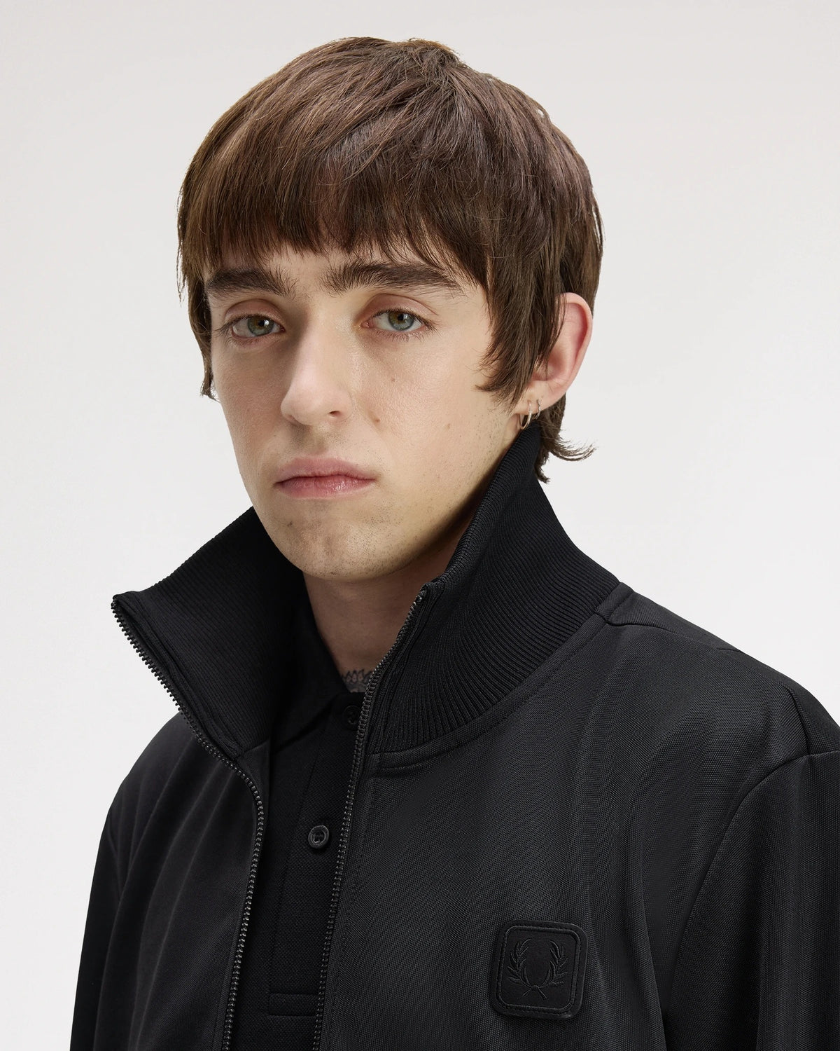 BLACK CANVAS TRACK JACKET black | Bildmaterial bereitgestellt von SHOES.PLEASE.