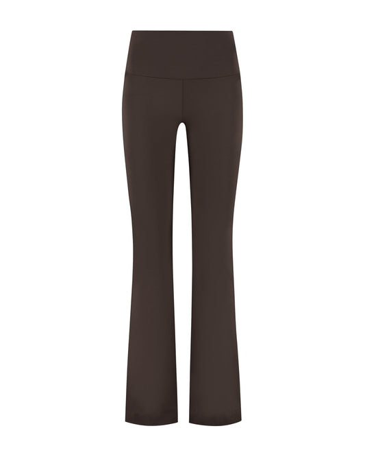 Celine Flared Leggings dusk brown