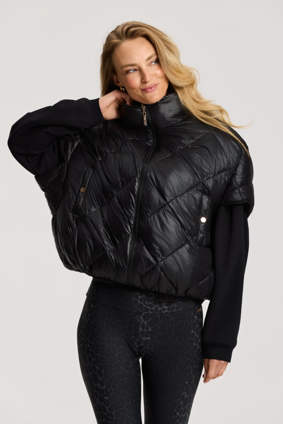 Hazel Reversible Bodywarmer black | Bildmaterial bereitgestellt von SHOES.PLEASE.