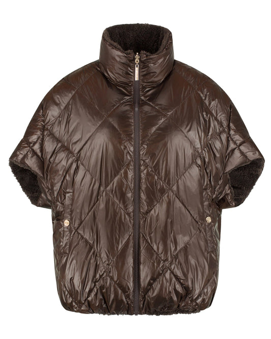 Hazel Reversible Bodywarmer dusk brown