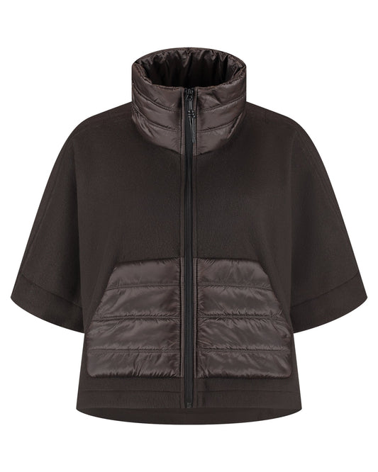Stine Cape dusk brown