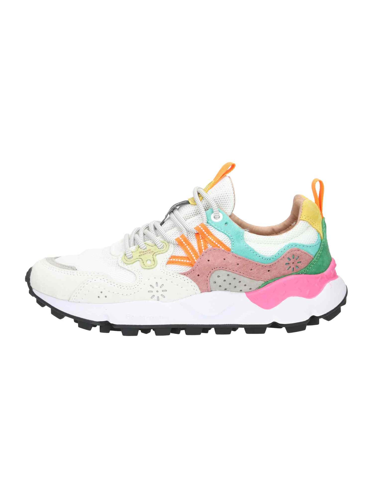Yamano 3 Woman Suede/Rete white/fuchsia | Bildmaterial bereitgestellt von SHOES.PLEASE.
