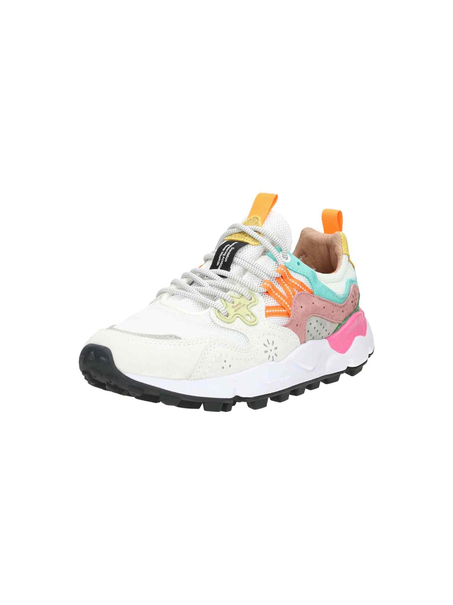 Yamano 3 Woman Suede/Rete white/fuchsia | Bildmaterial bereitgestellt von SHOES.PLEASE.