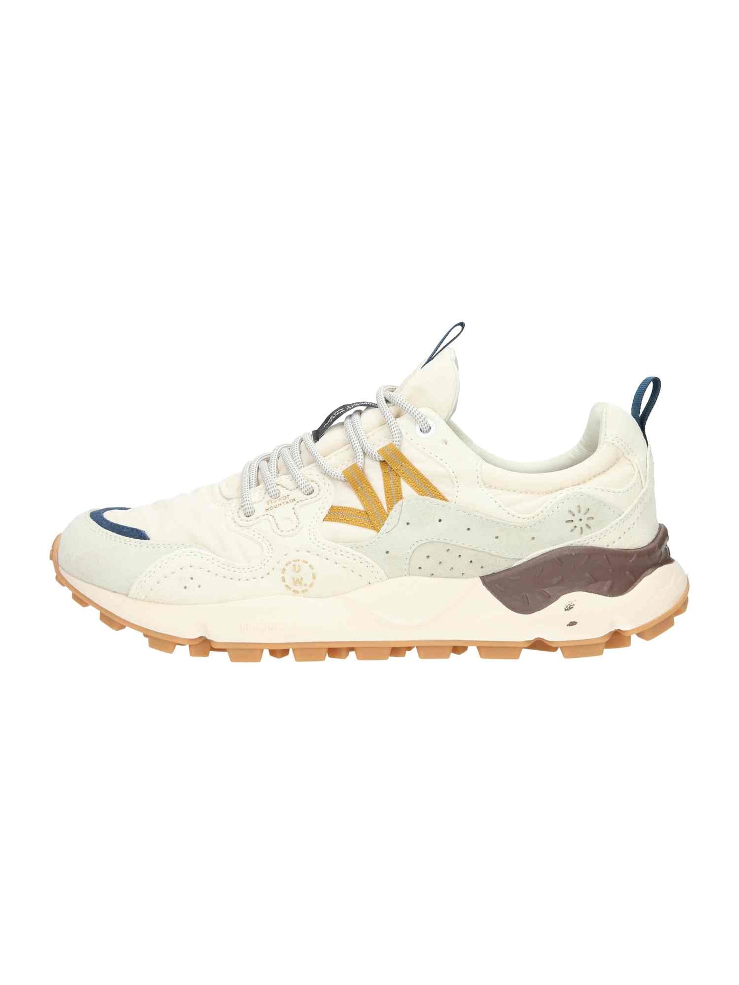 Yamano 3 Uni U.W. Suede/Nylon ecru/light brown | Bildmaterial bereitgestellt von SHOES.PLEASE.