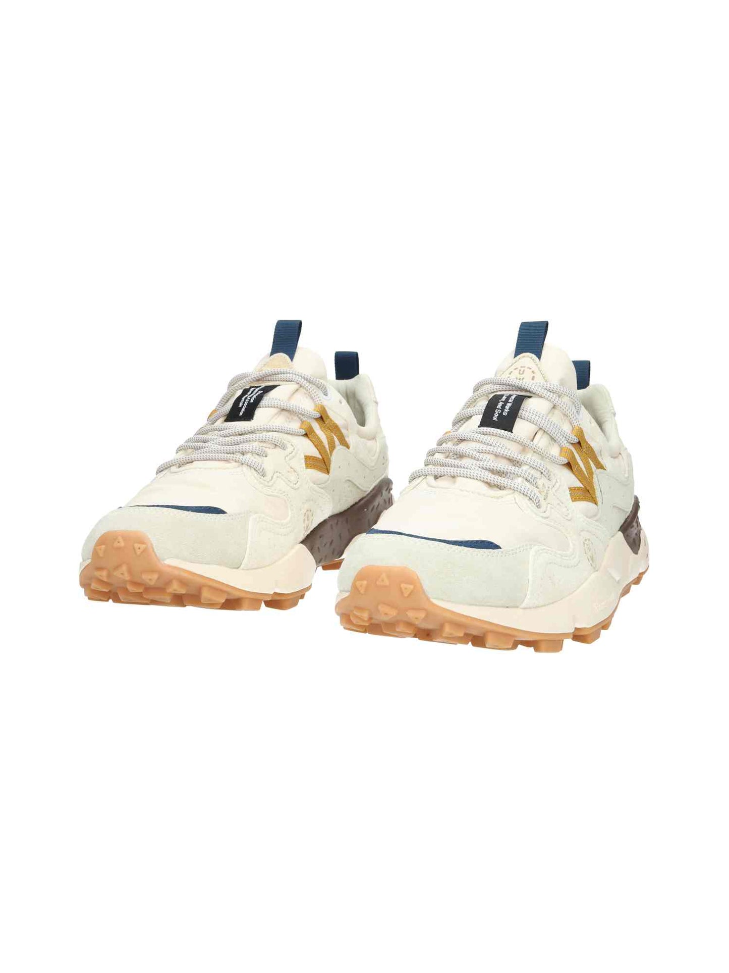 Yamano 3 Uni U.W. Suede/Nylon ecru/light brown | Bildmaterial bereitgestellt von SHOES.PLEASE.