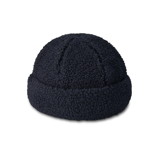 M BRIMLESS UGGBRAID BEANIE blk
