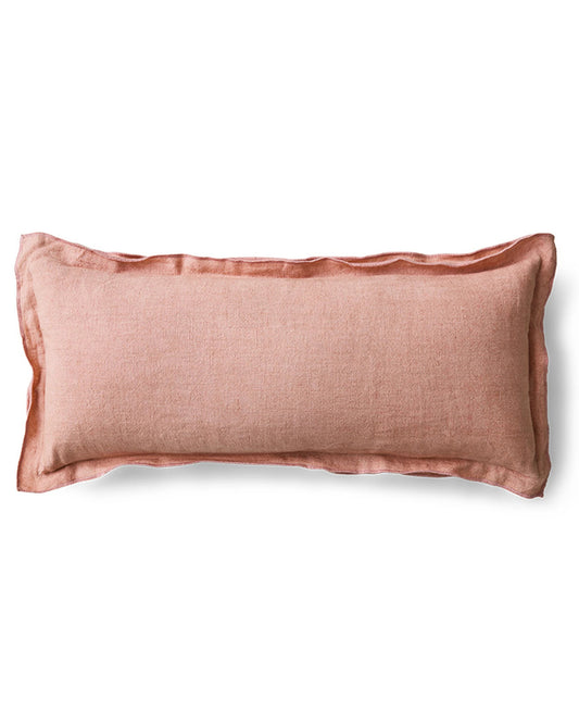 Linen cushion, magnolia (70x30cm)