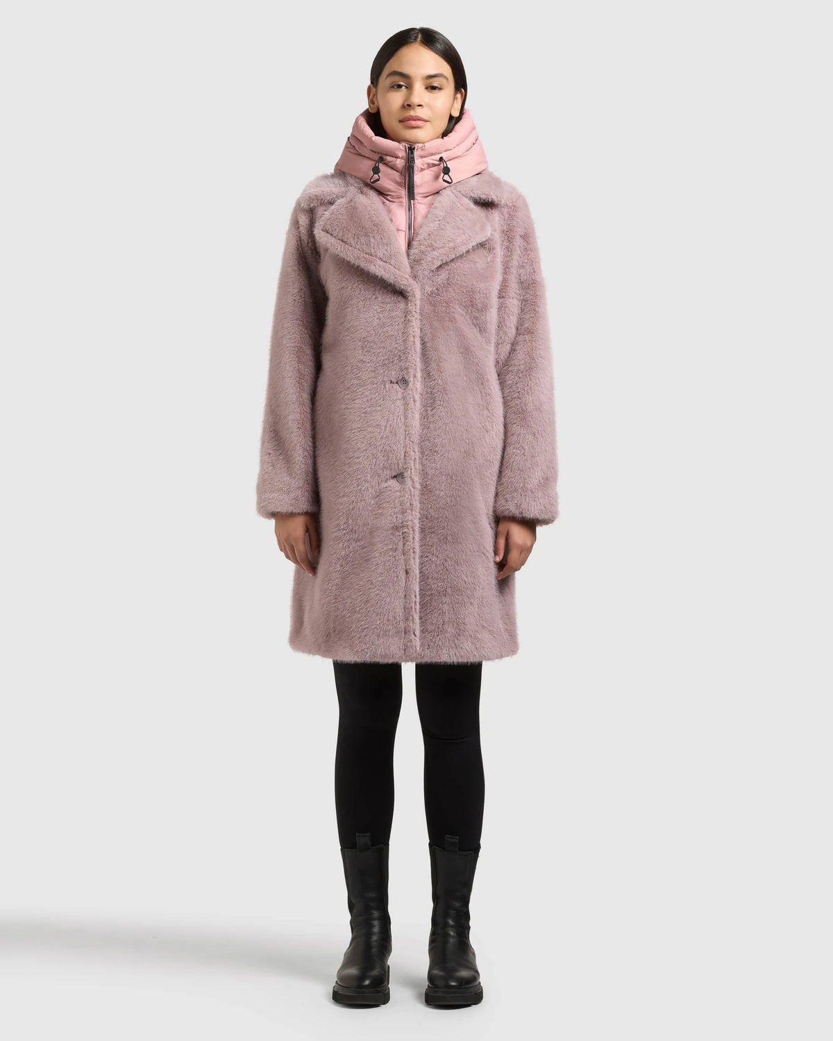 Khujo Mantel Damen FIZA lila | Bildmaterial bereitgestellt von SHOES.PLEASE.