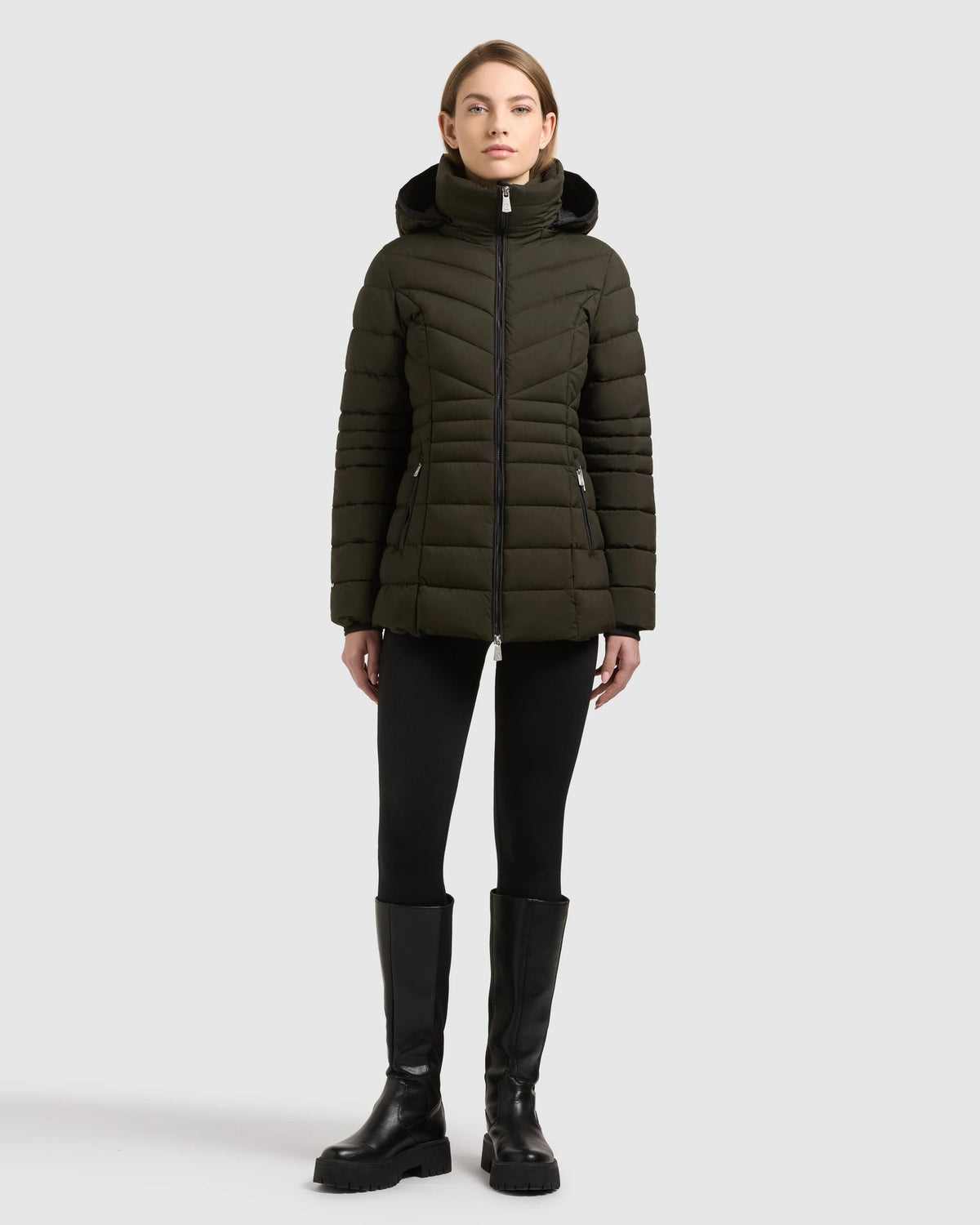 Khujo Jacke Damen DALETT grün | Bildmaterial bereitgestellt von SHOES.PLEASE.