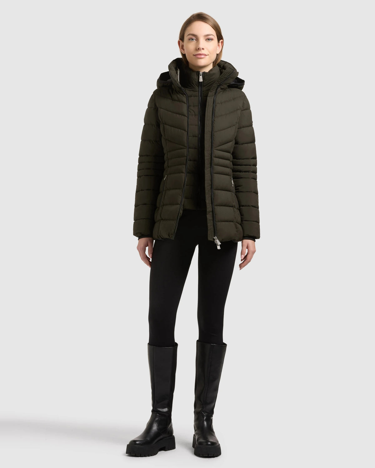 Khujo Jacke Damen DALETT grün | Bildmaterial bereitgestellt von SHOES.PLEASE.