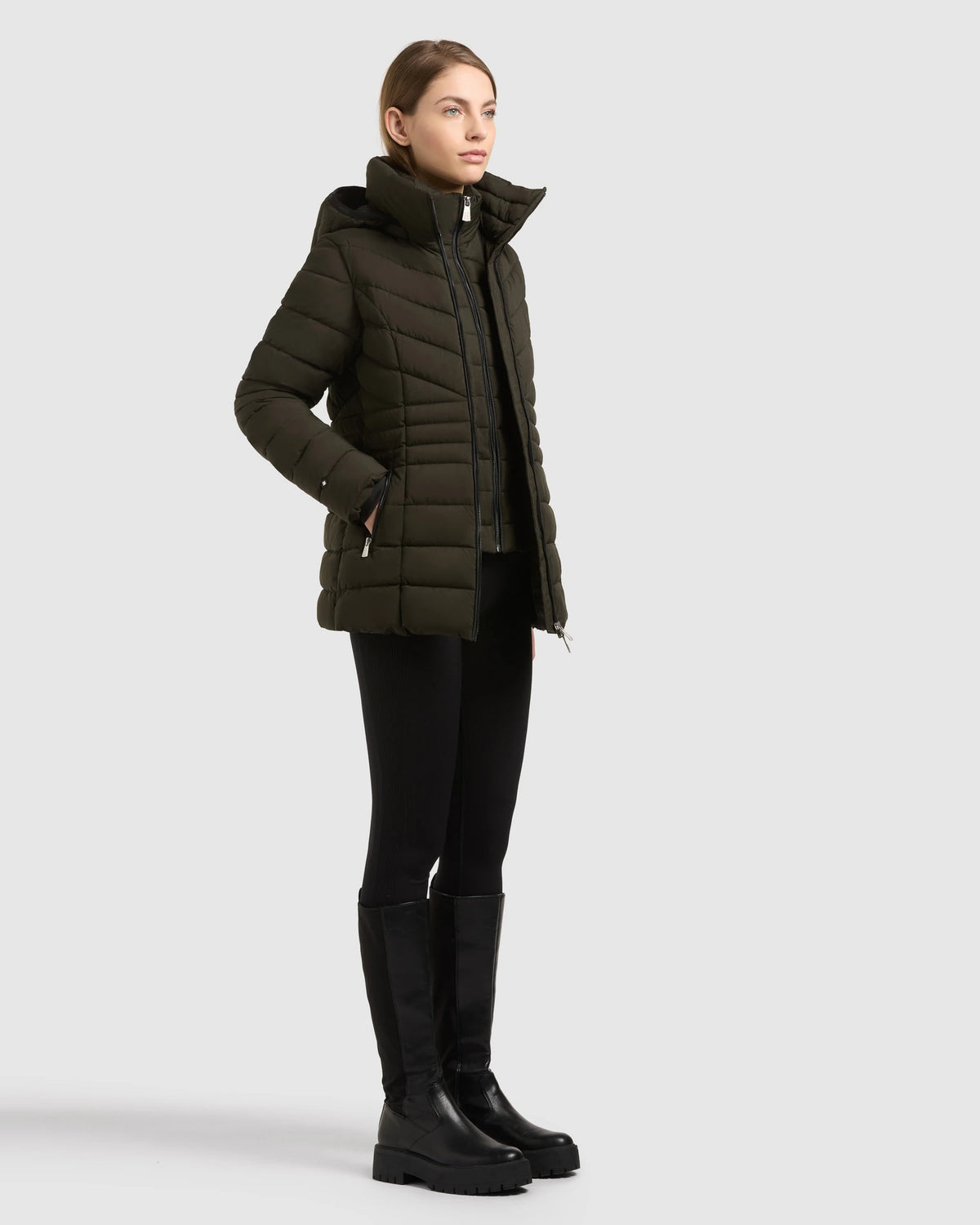 Khujo Jacke Damen DALETT grün | Bildmaterial bereitgestellt von SHOES.PLEASE.