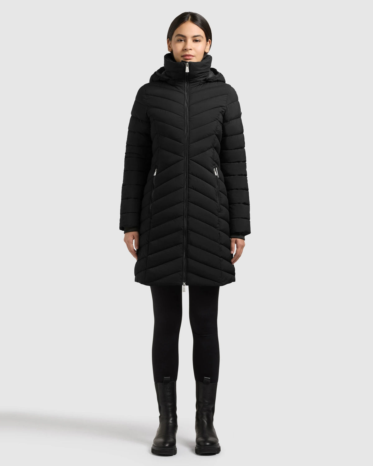 Khujo Mantel Damen DARCIE schwarz | Bildmaterial bereitgestellt von SHOES.PLEASE.