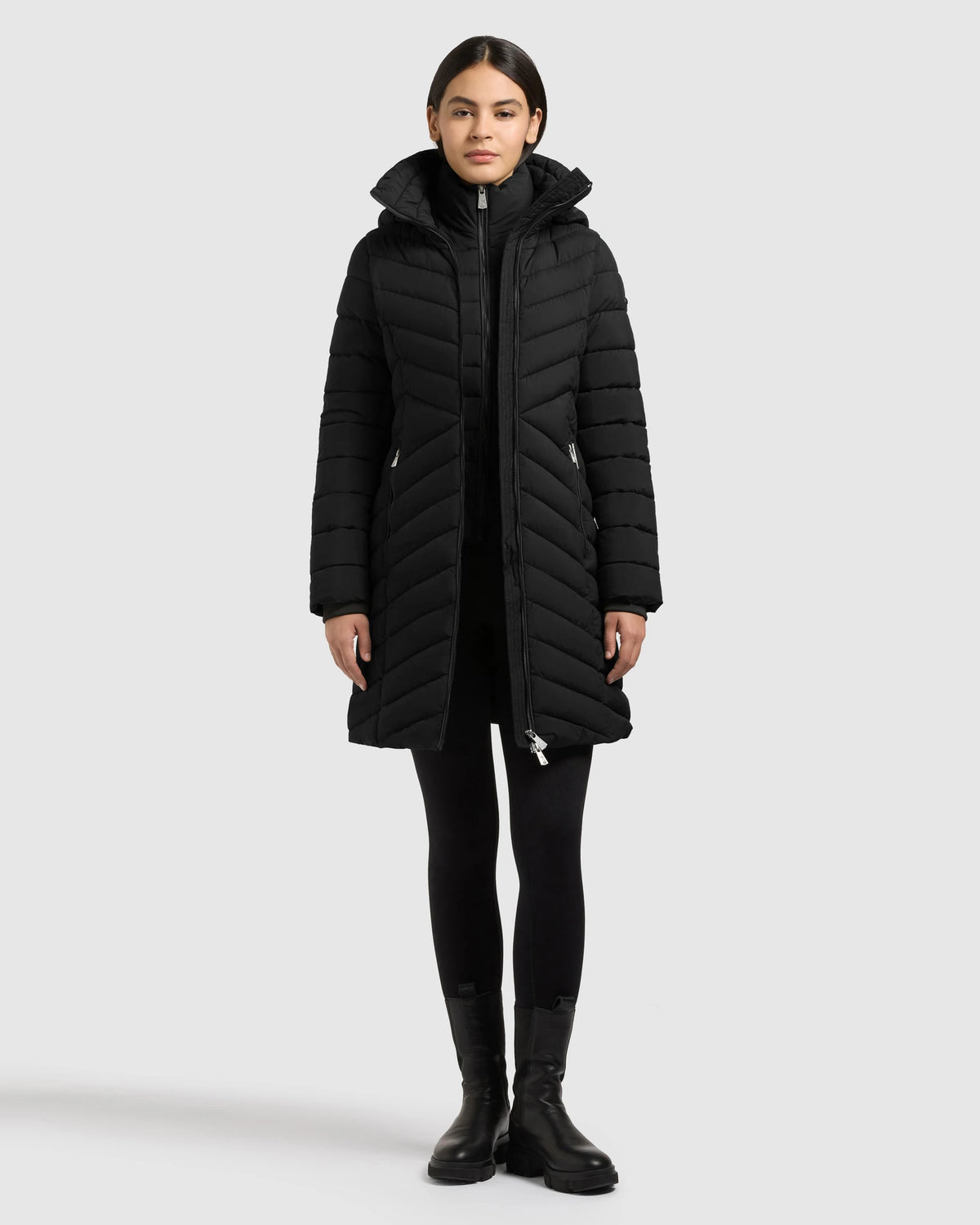 Khujo Mantel Damen DARCIE schwarz | Bildmaterial bereitgestellt von SHOES.PLEASE.