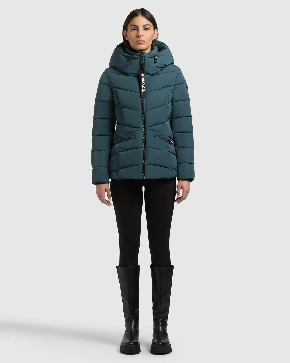 Khujo Jacke Damen HERSCH2 grün | Bildmaterial bereitgestellt von SHOES.PLEASE.