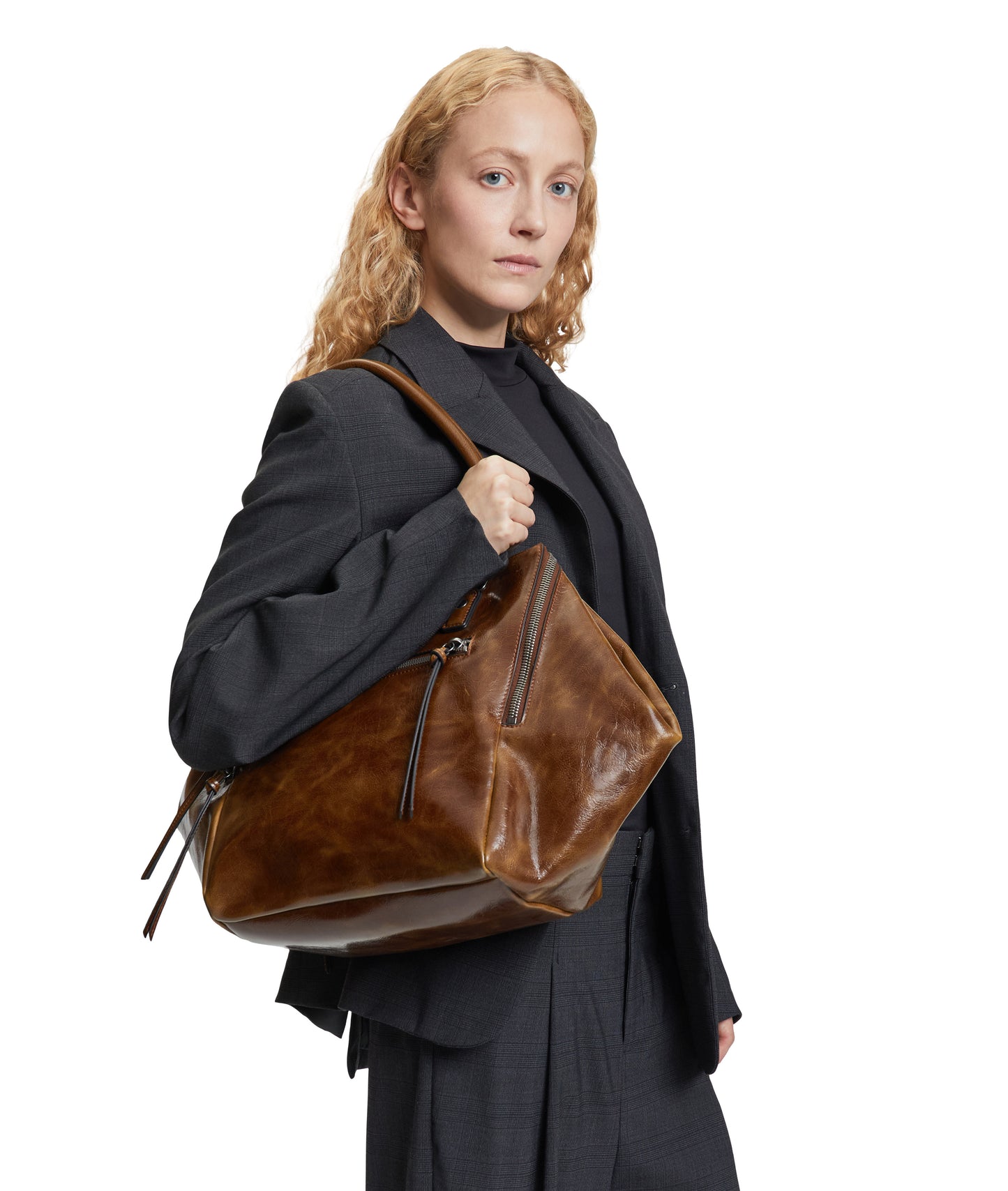 KAYLA REC LACK DISTRESSED cognac | Bildmaterial bereitgestellt von SHOES.PLEASE.