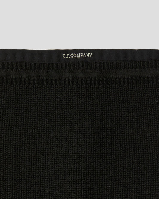 KNIT SCARF 304A00 black