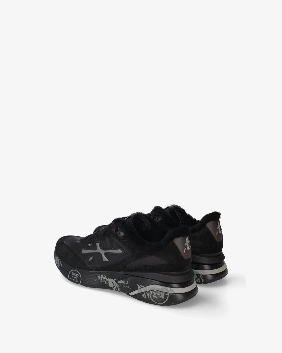 PREMIATA Schuhe Herren MOERUN schwarz Lammfell | Bildmaterial bereitgestellt von SHOES.PLEASE.