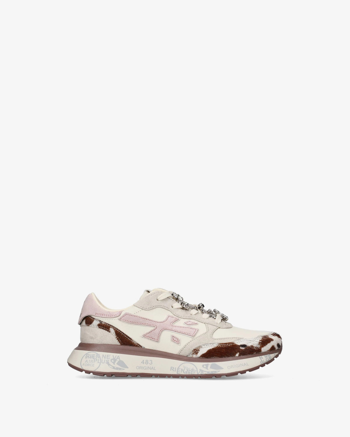 PREMIATA Schuhe Damen LAURYN beige/rosa/leo | Bildmaterial bereitgestellt von SHOES.PLEASE.