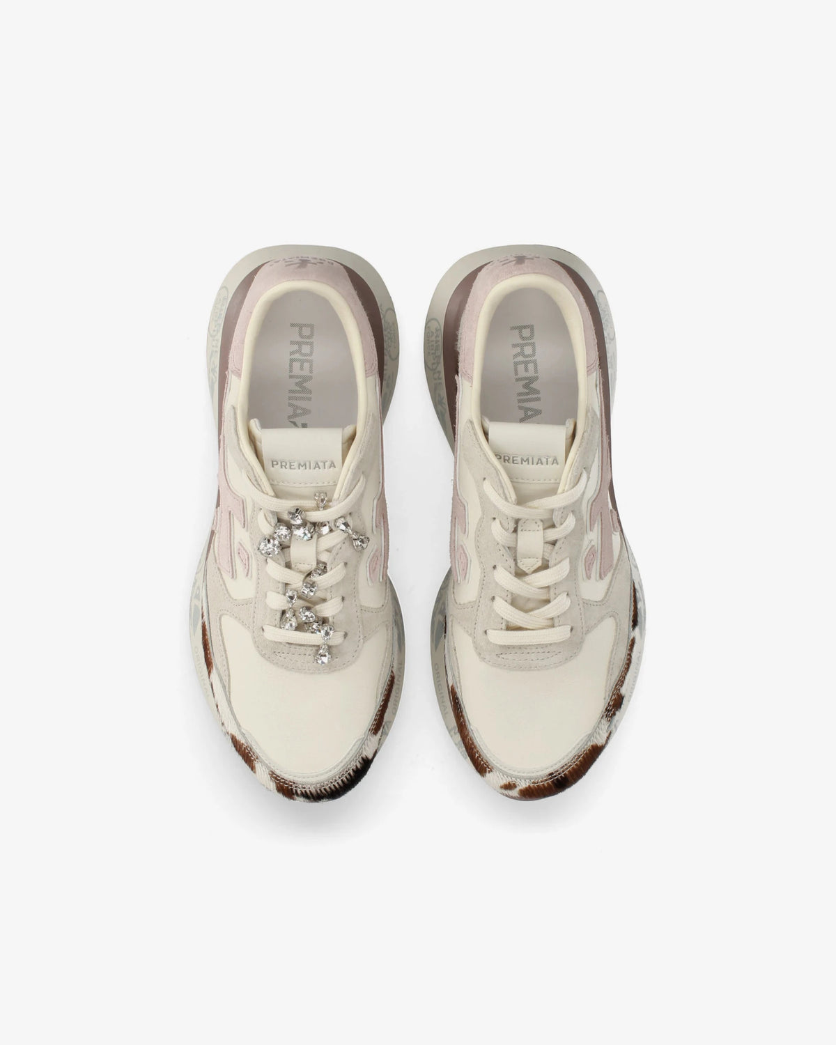 PREMIATA Schuhe Damen LAURYN beige/rosa/leo | Bildmaterial bereitgestellt von SHOES.PLEASE.
