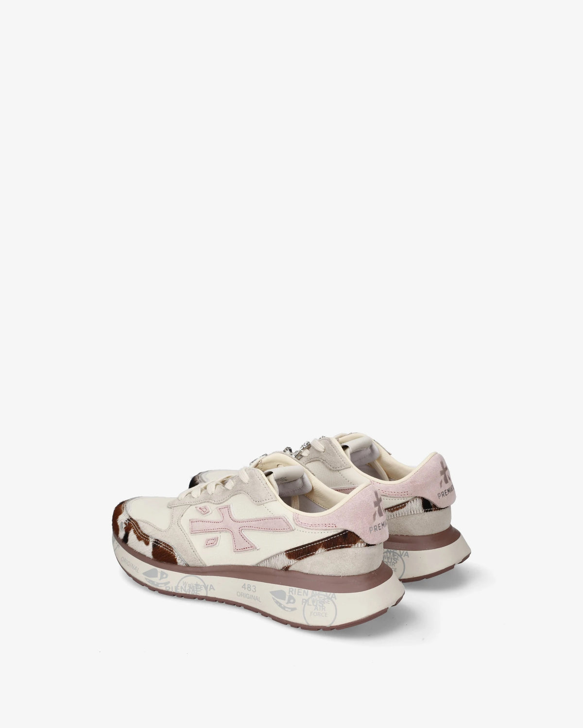 PREMIATA Schuhe Damen LAURYN beige/rosa/leo | Bildmaterial bereitgestellt von SHOES.PLEASE.