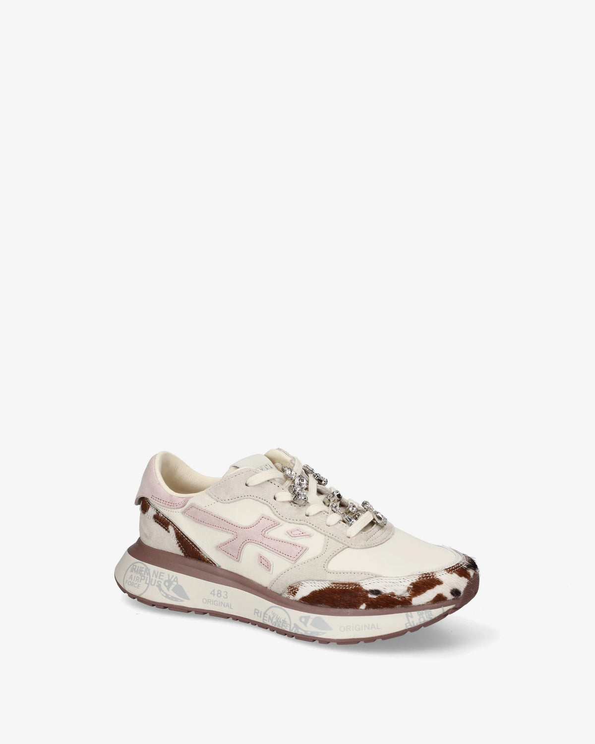 PREMIATA Schuhe Damen LAURYN beige/rosa/leo | Bildmaterial bereitgestellt von SHOES.PLEASE.