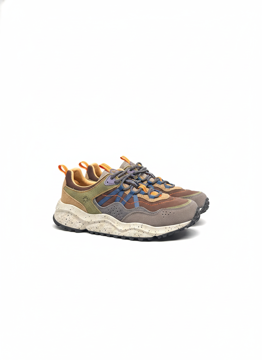 Sanchia Uni Cow Velour mud brown olive | Bildmaterial bereitgestellt von SHOES.PLEASE.