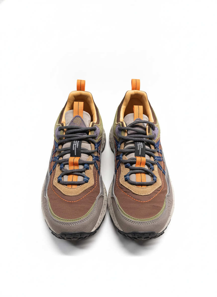 Sanchia Uni Cow Velour mud brown olive | Bildmaterial bereitgestellt von SHOES.PLEASE.