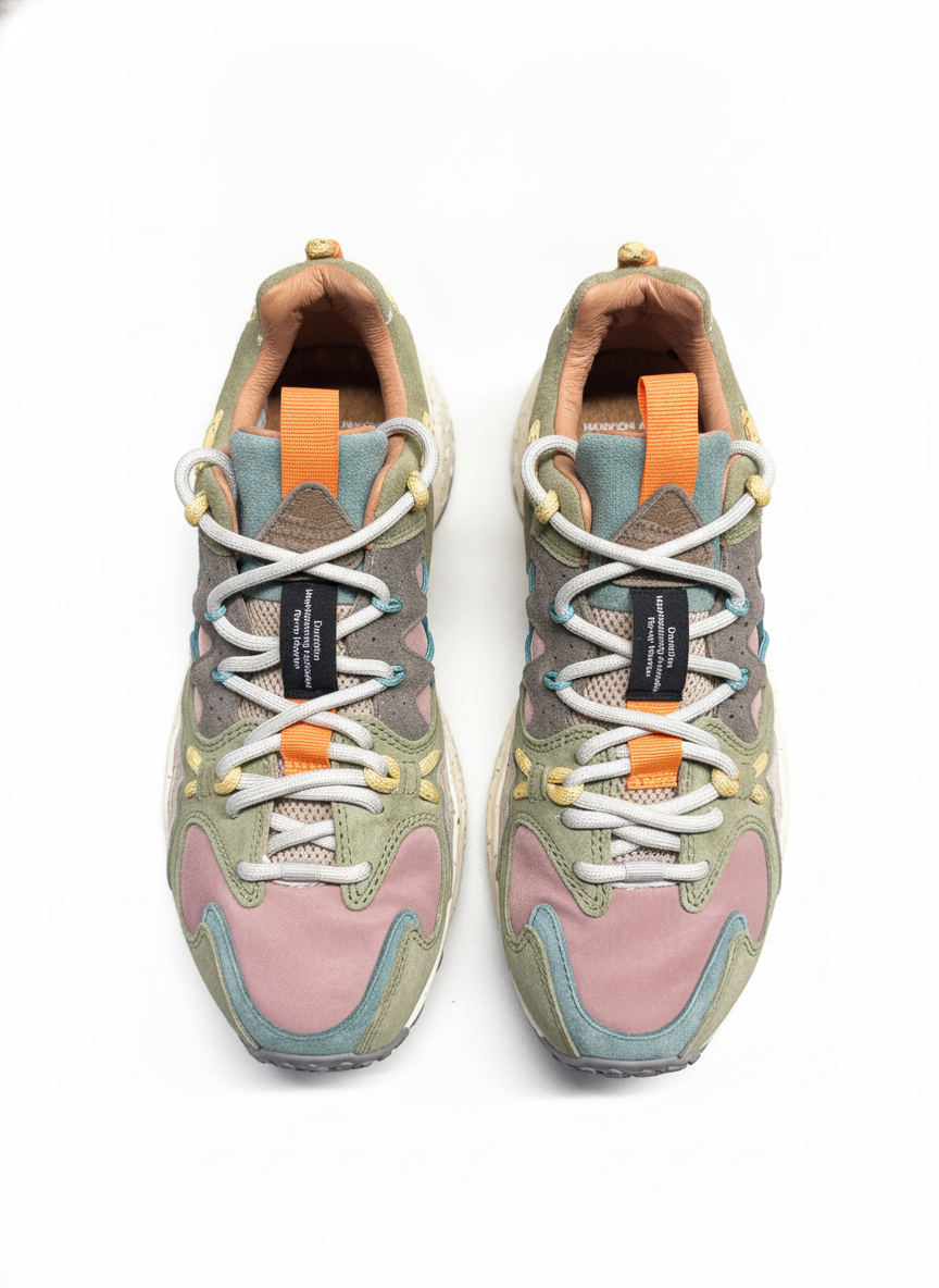 Yamabushi Woman Suede/Nylon mud clay beige | Bildmaterial bereitgestellt von SHOES.PLEASE.