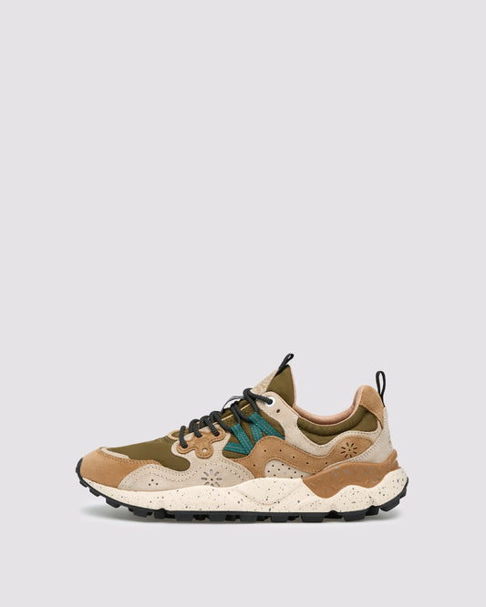 Yamano 3 Man Suede/Nylon cream brown taupe