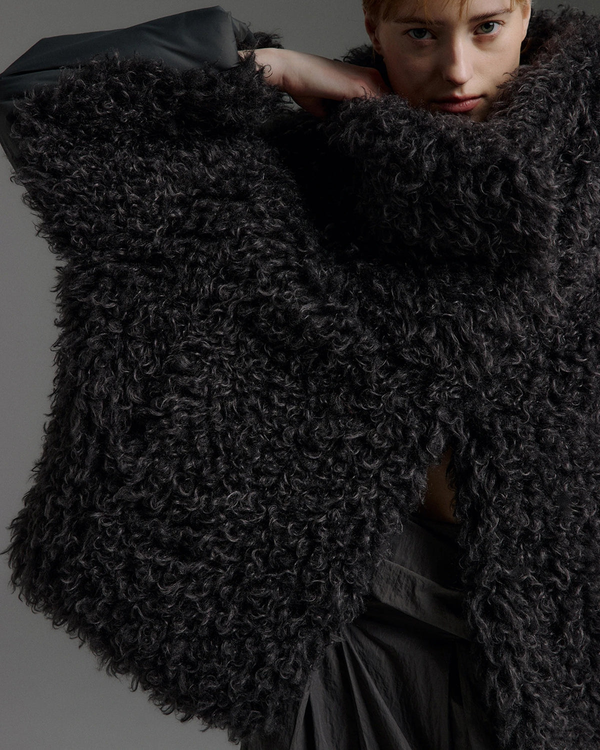 Ona Woven Mix Jacket ash | Bildmaterial bereitgestellt von SHOES.PLEASE.