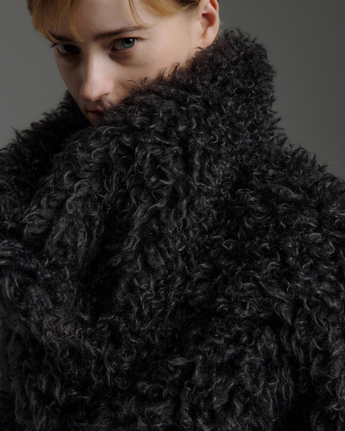 Ona Woven Mix Jacket ash | Bildmaterial bereitgestellt von SHOES.PLEASE.