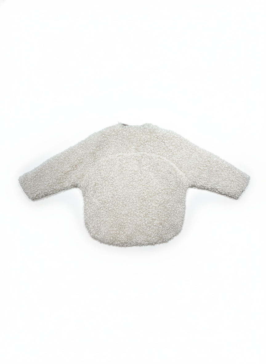 Moe Reversible Sherpa Jacket ivory | Bildmaterial bereitgestellt von SHOES.PLEASE.