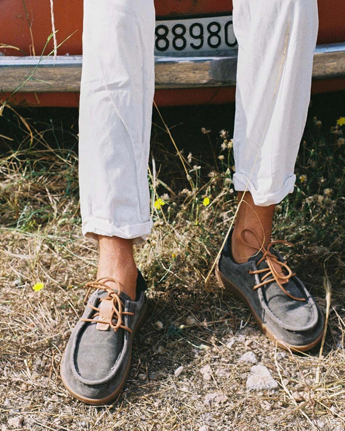 KWAHU WINTER SUEDE deep khaki | Bildmaterial bereitgestellt von SHOES.PLEASE.