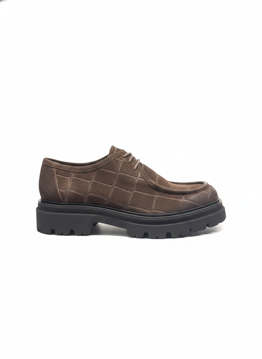 MAT20 Schuhe Damen 3225 Krocs Sayo braun