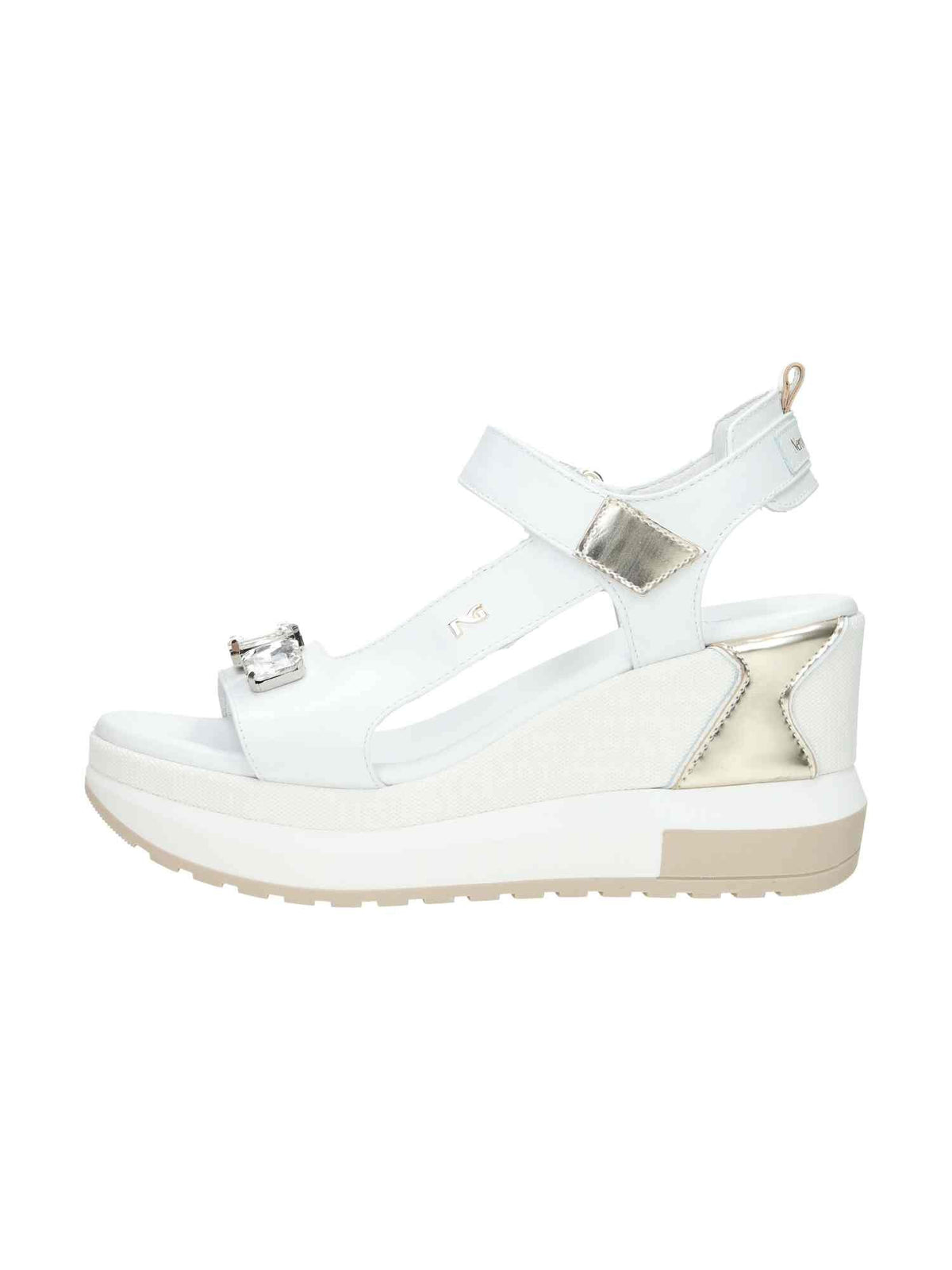 E410685D Loira Bianco T.Brill Platino 6074 Poli.Milena 7854 Zep | Bildmaterial bereitgestellt von SHOES.PLEASE.