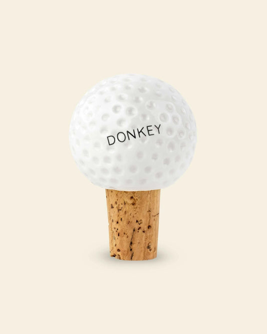 DONKEY Flaschenverschluss Icons of Sport Golfball weiß