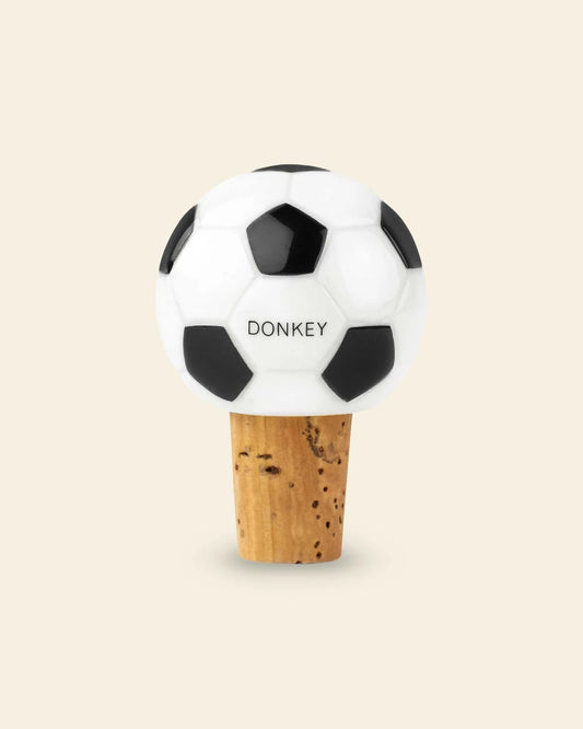 DONKEY Flaschenverschluss Icons of Sport Fußball weiß