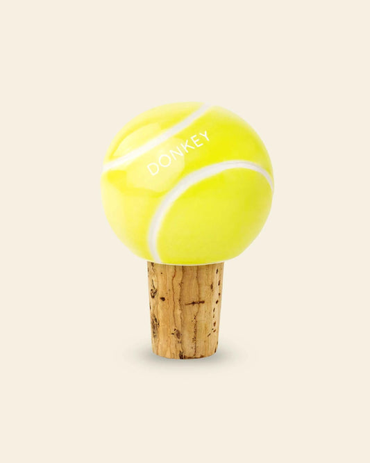 DONKEY Flaschenverschluss Icons of Sport Tennisball gelb