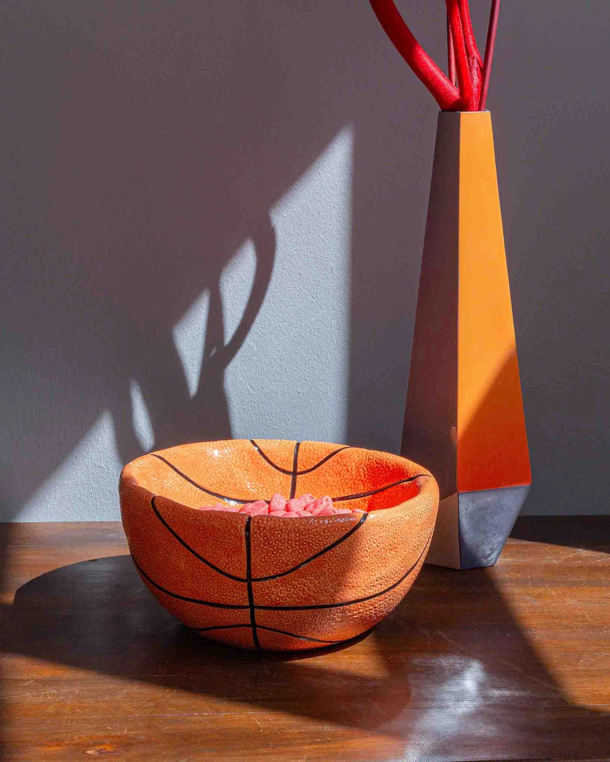 DONKEY Schüssel Icons of Sport Basketball orange | Bildmaterial bereitgestellt von SHOES.PLEASE.